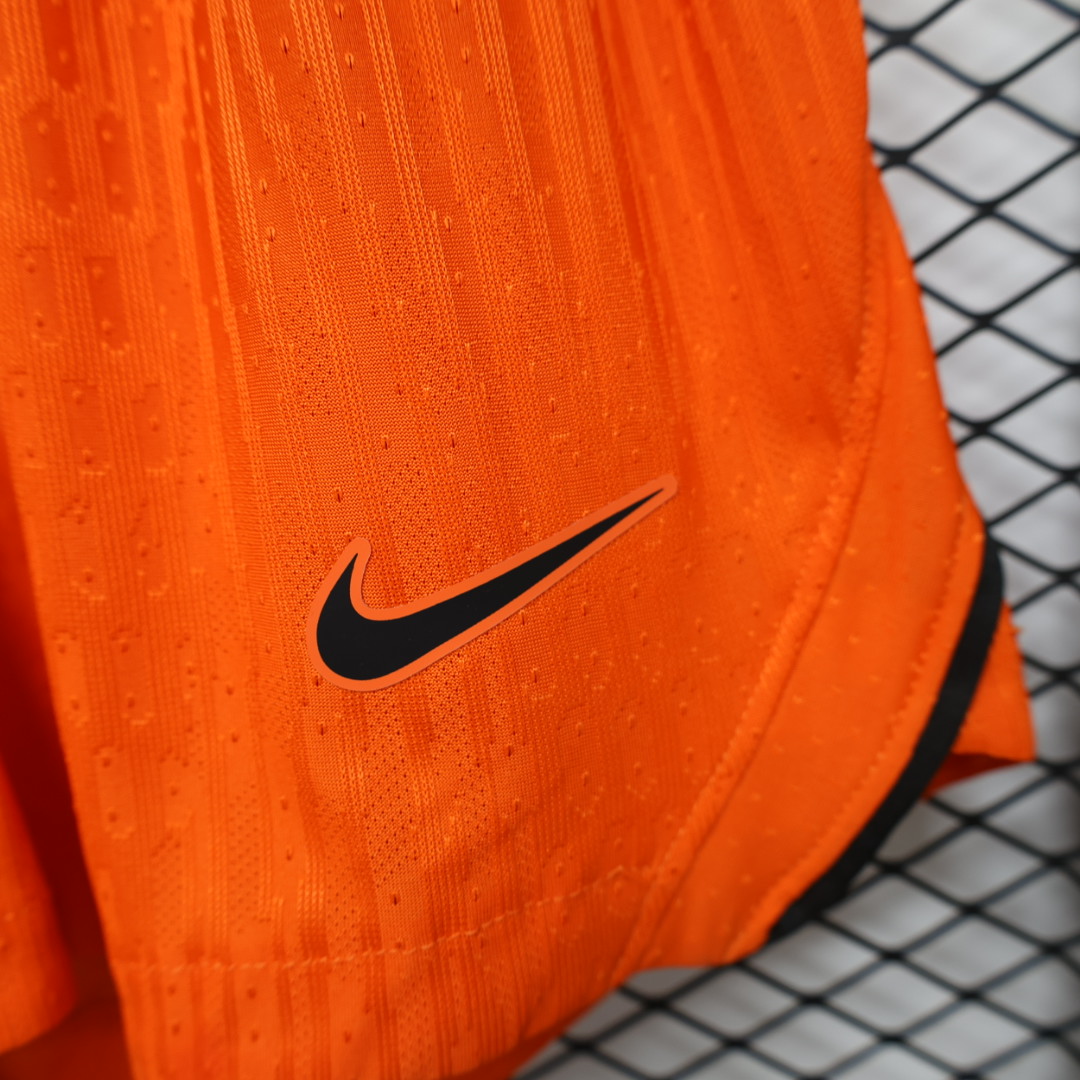 Netherlands 26/27 Home Authentic Shorts - Image 3