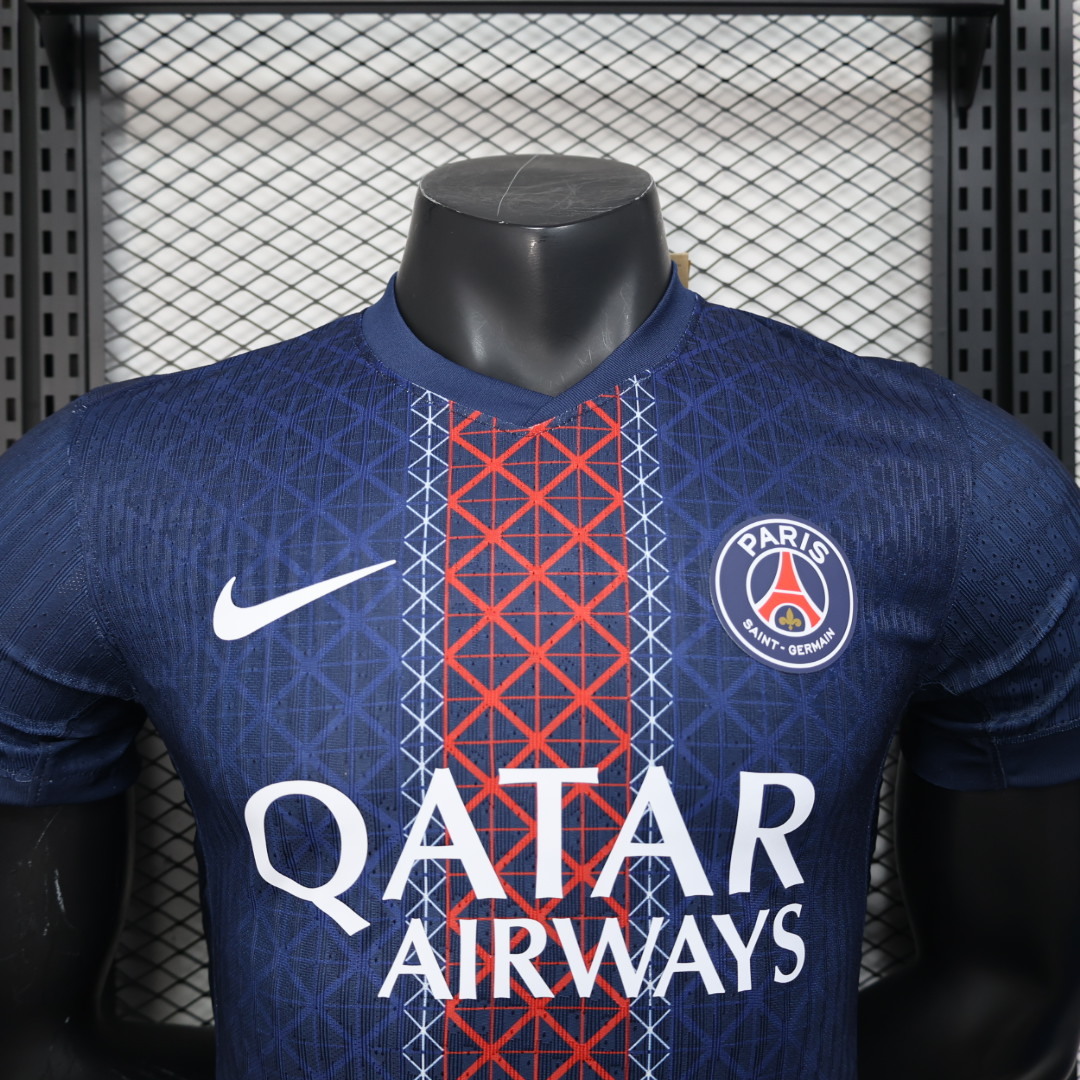 25-26 Paris Saint-Germain Home Player Version Jersey - Image 2